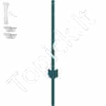 Metalinės tvoros stulpai 10 vnt 91,44 cm - Image 8