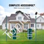 Metalinės tvoros stulpai 10 vnt 121,92 cm - Image 4