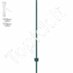 Metalinės tvoros stulpai 10 vnt 152,4 cm - Image 9