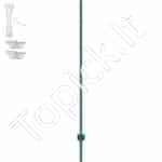 Metalinės tvoros stulpai 10 vnt 182,88 cm - Image 9