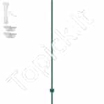 Metalinės tvoros stulpai 10 vnt 213,36 cm - Image 8