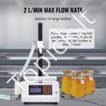 Automatinė skysčių pildymo mašina (50–5000 g, 2 L/min) - Image 2