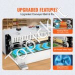 Automatinė maišelių sandarinimo mašina 600W 16m/min 6-12mm - Image 3