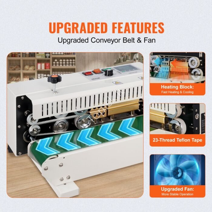 Automatinė maišelių sandarinimo mašina 600W 6-12 mm - Image 3