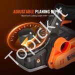 Akumuliatorinės rankinės obliavimo staklės 16500rpm be baterijos - Image 4