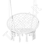 Kabantis hamakas/sūpynės 800x625x1200mm 150kg baltas - Image 9