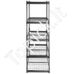 Tvirtas metalinis sandėliavimo stelažas 5 aukštų, iki 900 kg - Image 8