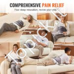 Šildomas terapinis diržas raumenų atpalaidavimui , 10 nefrito ir turmalino akmens - Image 5