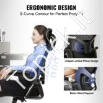 Biuro kėdė su juosmens atrama , 130 kg - Image 2