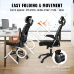 Biuro kėdė su juosmens atrama , 130 kg - Image 5