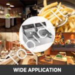 Komercinė elektrinė gruzdintuvė – 2x6L - Image 7