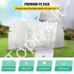 PE Plėvelinis šiltnamis 4,6x2,1x2,1 m, 8 tinklelio langai - Image 4