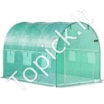 PE Plėvelinis šiltnamis 3 x 2,1 x 2,1 m, 6 tinklelio langai - Image 10