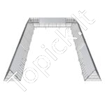 Nešiojamas ir laisvai statomas paukščių narvas/tunelis 600 x 400 x 61,5 cm - Image 8