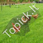 Paukščių tunelis/narvas 400 x 100 x 61,5 cm - Image 7