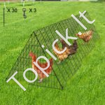 Didelis metalinis paukščių narvas/tunelis 300 x 71 x 61,5 cm - Image 7