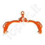 Rąstų kėlimo/vilkimo žnyplės 1000kg 812mm - Image 10