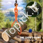 Rąstų kėlimo/vilkimo žnyplės 350 kg 508 mm - Image 2