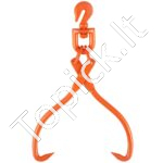 Rąstų kėlimo/vilkimo žnyplės 350 kg 508 mm - Image 8