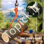 Rąstų kėlimo/vilkimo žnyplės 700 kg 871 mm - Image 2