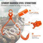 Rąstų kėlimo/vilkimo žnyplės 700 kg 871 mm - Image 3