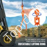 Rąstų kėlimo/vilkimo žnyplės 725 kg 830 mm - Image 5