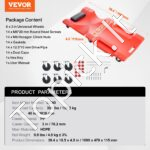 Automobilio remonto gultas su ratukais iki 160 kg 1016 mm - Image 6