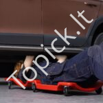 Automobilio remonto gultas su ratukais iki 160 kg 1016 mm - Image 7