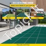 Stačiakampė saugos baseino uždanga 12.8x6.7m - Image 2