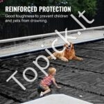 Žiemos baseino uždanga 3,5 x 5 m – stačiakampė apsauginė danga baseinui - Image 4