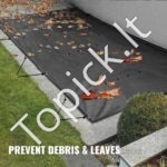 Žiemos baseino uždanga 3,5 x 5 m – stačiakampė apsauginė danga baseinui - Image 5