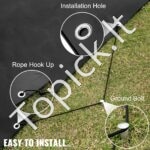 Žiemos baseino uždanga 3,5 x 5 m – stačiakampė apsauginė danga baseinui - Image 6