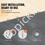 Stačiakampė baseino žiemos uždanga 4 x 8 m – tvirta PVC danga baseinui - Image 4