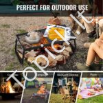 BBQ sulankstomos plieninės tinklinės grotelės 570 x 285 x 230 mm, 6 kg - Image 5