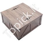 Atlenkiamas kvadratinis staliukas su saugykla 91x46x91 cm - Image 8