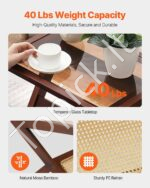 Ratano kavos staliukas Z-formos 18,1kg 50cm - Image 2