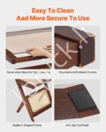 Ratano kavos staliukas Z-formos 18,1kg 50cm - Image 4