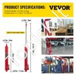 Hidraulinis rankinis cilindras/domkratas 8T - Image 7