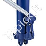 Hidraulinis cilindrinis domkratas 8T su rankena, mėlynas - Image 8