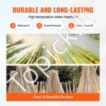 Natūralus bambuko lentjuostės 3,9x1,8 m - Image 3