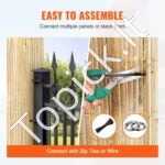 Natūralus bambuko lentjuostės 3,9x1,8 m - Image 5