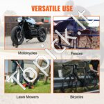 Grandininis dviračio / motociklo užraktas – 180 cm x 9,5 mm, su raktu - Image 4