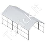 Garažas palapinė/pastogė automobiliui 4x8x3,15m - Image 10