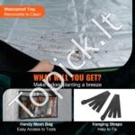 Hidroponinė auginimo palapinė 305 x 305 x 203 cm - Image 6