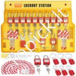 60 dalių Lockout/Tagout (LOTO) stotis