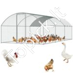 Metalinis paukščių aptvaras 3x5,88x1,99 m