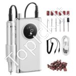 Elektrinė nagų freza su LCD ekranu (40 000 aps./min.)