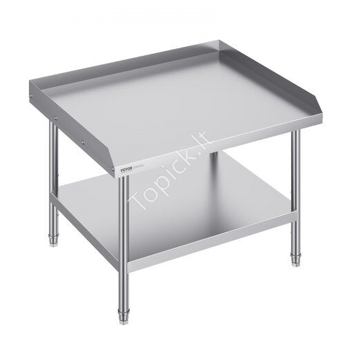 us2FCFBXGGZTSBT33DH2YV02Fgoods_img-v12Fstainless-steel-work-table-m100-1.2.jpg Nerūdijančio plieno darbo stalas, 762x914x660 mm - Image 1
