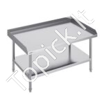 Nerūdijančio plieno darbo stalas, 762x1219x660 mm