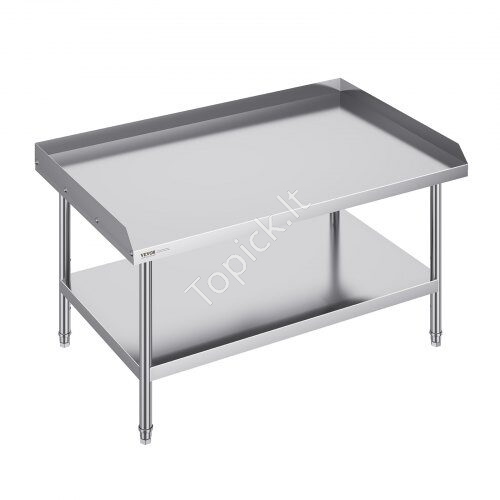 us2FCFBXGGZTSBT3X3G63V02Fgoods_img-v12Fstainless-steel-work-table-m100-1.2.jpg Nerūdijančio plieno darbo stalas, 762x1219x660 mm - Image 1